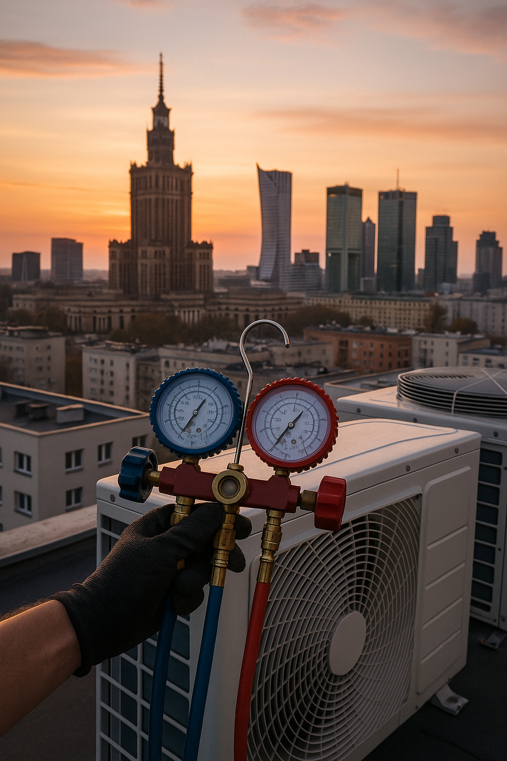 Serwis klimatyzacji Warszawa Mokotów ul. woronicza